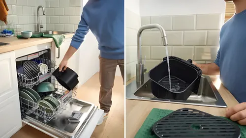 Air Fryer Frytkownica beztłuszczowa BOSCH Serie 4 MAF462B1 z dwoma grzałkami 7 automatycznymi programami