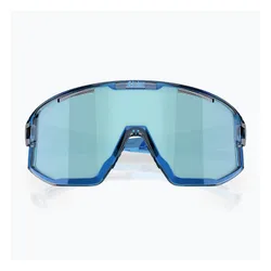 Okulary przeciwsłoneczne Bliz Fusion transparent blue/smoke ice blue multi