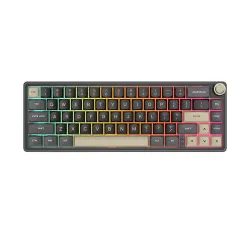 Klawiatura mechaniczna Royal Kludge RK-R65 Phantom Brown Switch Czarno-Szary