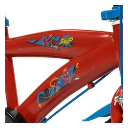 Rower dziecięcy HUFFY Spider-Man 14 cali dla chłopca Czerwony