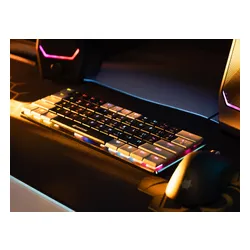 Klawiatura gamingowa Tracer GameZone Keylo 61 przewodowa mechaniczna podświetlana grafitowa