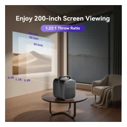 Projektor ETOE Seal Pro LED Full HD Wi-Fi Bluetooth Chromecast Google TV