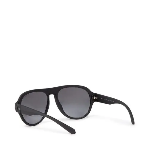 Okulary przeciwsłoneczne Armani Exchange 0AX4126SU 8078T3 Matte Black/Polar Gradient Grey - Rozmiar (EU) 58