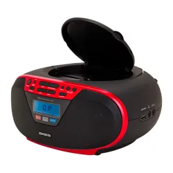 Radioodtwarzacz Aiwa Boombox BBTU-400RD Bluetooth Czerwpny