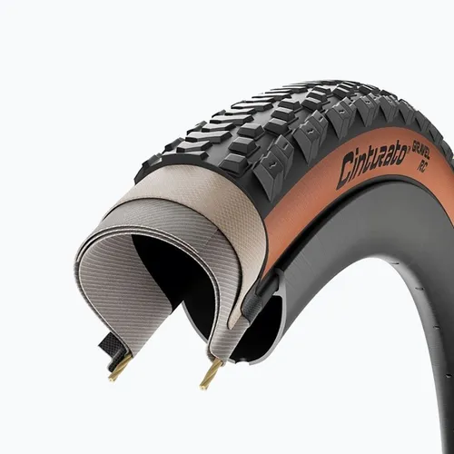 Opona rowerowa Pirelli Cinturato Gravel RC Classic 700 x 40C black/brown