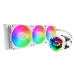 Chłodzenie wodne COOLER MASTER MasterLiquid 360 Core II ARGB Biały