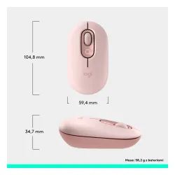 Myszka Logitech POP Mouse Różowy