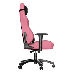 Fotel Anda Seat Luna L Pink Fabric Gamingowy do 100kg Tkanina Różowy
