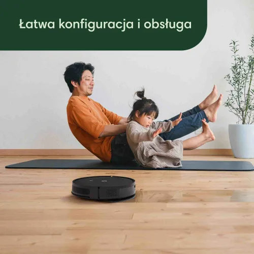 Robot sprzątający IROBOT Roomba Combo Essential Y011240 Czarny