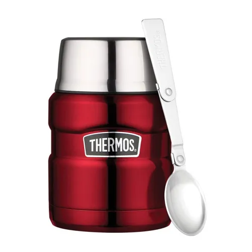 Termos na jedzenie Thermos Stainless King Food Flask 0,47 l - red