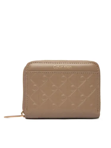 Кошелек Calvin Klein Emblem Aop Embossed Zip Around LV04F1081G