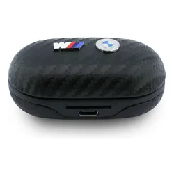 Słuchawki dokanałowe BMW Carbon Metal Logo ENC Czarny