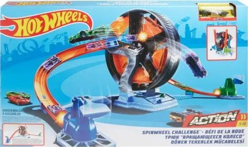 Hot Wheels Wyrzutnia Zakręcona Opona (GJM77)