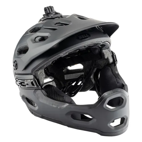Kask rowerowy Bell Full Face Super 3R MIPS matte gloss black/gray