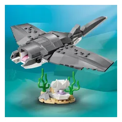 KLOCKI LEGO CREATOR 31381 Groźny rekin i skrzynia ze skarbem, zestaw +8 lat