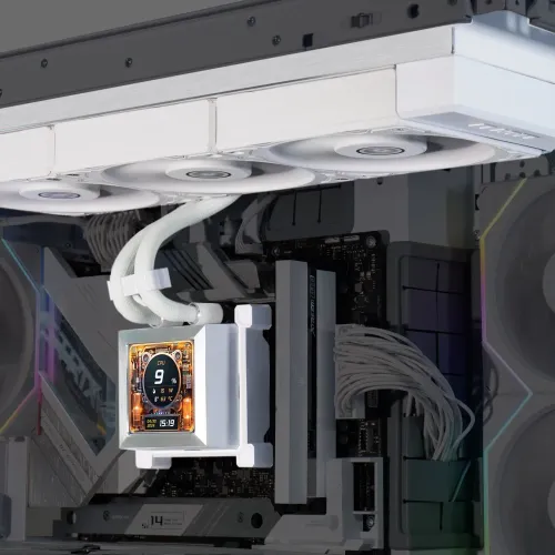 Chłodzenie Lian Li HydroShift LCD 360S Biały