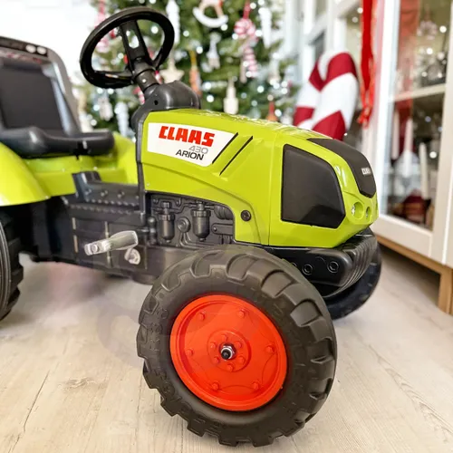 Falk Traktor na Pedały Claas Duży z Przyczepką od 3 lat