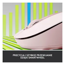 Myszka Logitech Signature M650 M - różowy