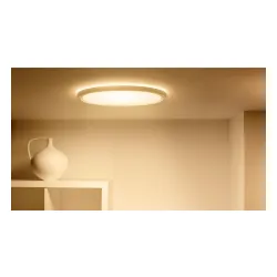 Lampa sufitowa WiZ Superslim Ceiling 32W Biały