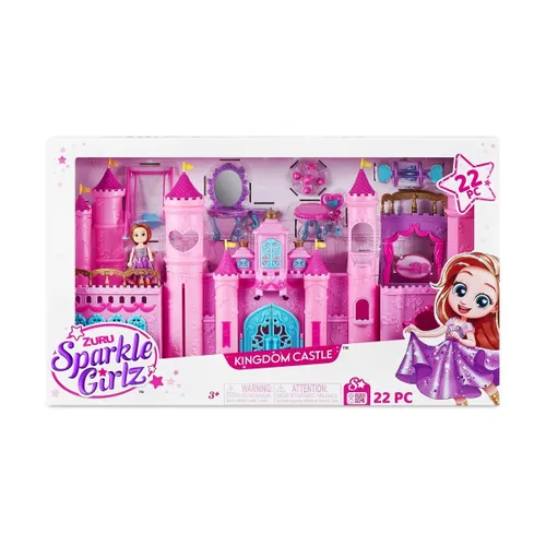 ZURU Sparkle Girlz Набор кукол 4,7 дюйма Королевский замок