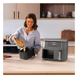 Air fryer Frytkownica beztłuszczowa NINJA Dual Zone DZ300EU 7,6 l Szary