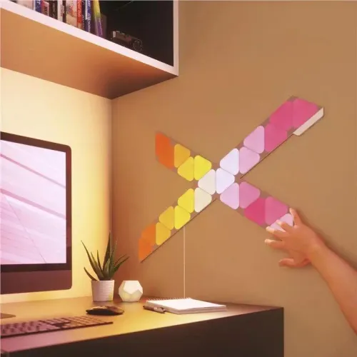 Panel LED Nanoleaf Shapes Triangles Mini 9szt + kontroler