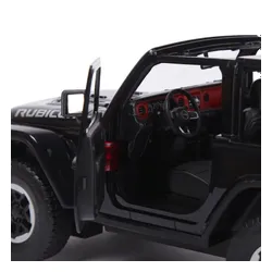 Zdalnie sterowany samochód COIL auto RC pilot duży JEEP Wrangler RS skala 1:14 czarny