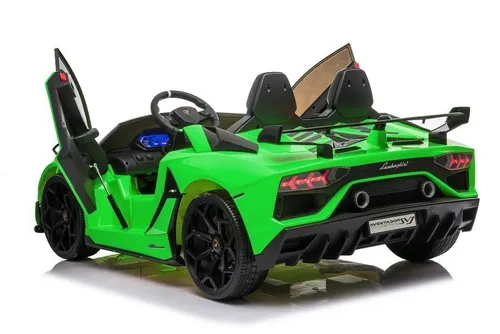 Auto Na Akumulator Dla 2 Dzieci Lamborghini Aventador Drift 15Km/H 2X200W Pilot LED Eva Skóra MP3