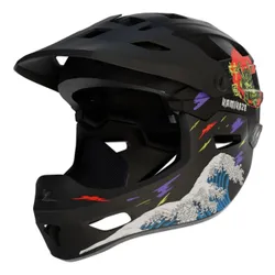 Kask KAMIKAZE Ronin Czarny Full Face (rozmiar L)