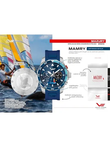 Часы наручные Vostok Europe 6S21/225A468