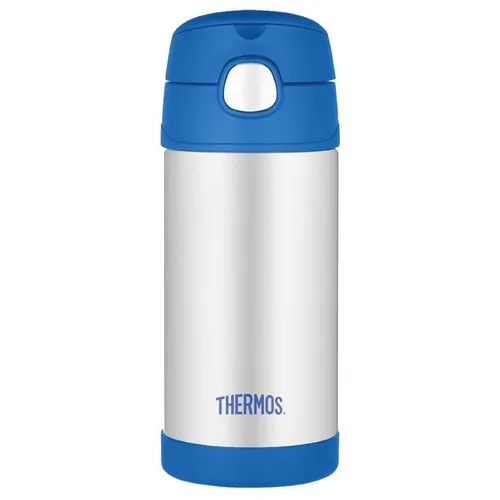 FUNtainer termos dziecięcy ze słomką Thermos - niebieski