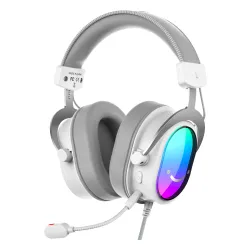 Słuchawki przewodowe z mikrofonem Fifine AmpliGame H16 Nauszne Biały