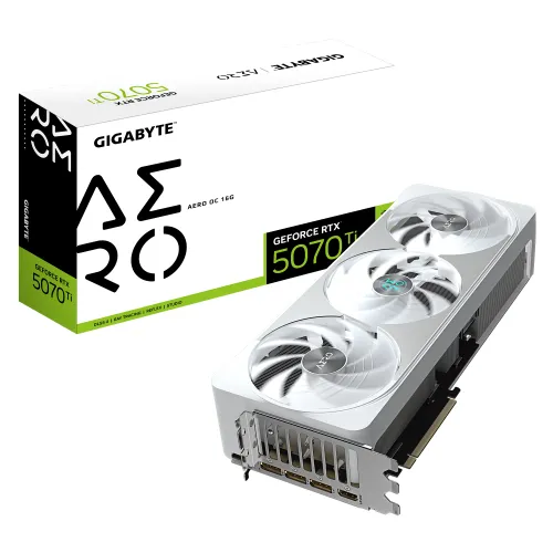 Karta graficzna Gigabyte GeForce RTX 5070 Ti AERO OC 16GB GDDR7 256bit DLSS 4