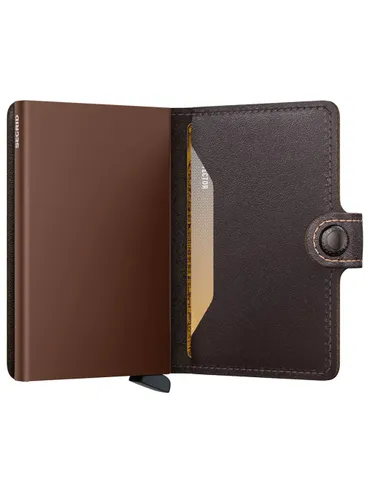 Portfel kieszonkowy RFID Secrid Miniwallet Original - chocolate