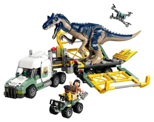 LEGO Jurassic World 76966 Dinomisions: грузовик для перевозки аллозавров