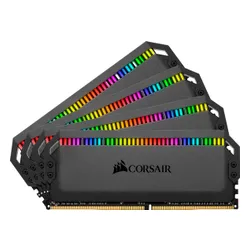 Pamięć Corsair Dominator Platinum RGB, DDR4, 64 GB, 3600MHz, CL16 (CMT64GX4M4Z3600C16)