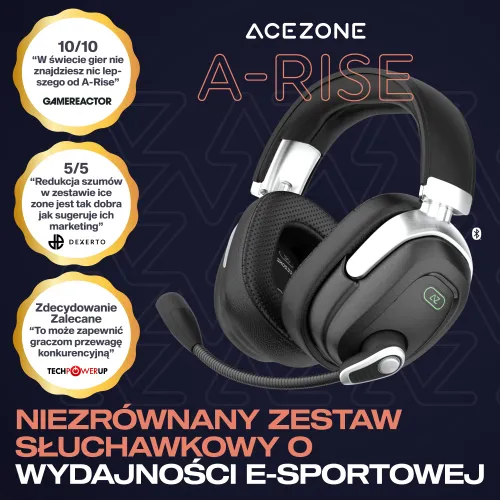 Беспроводные наушники с микрофоном AceZone A-Rise