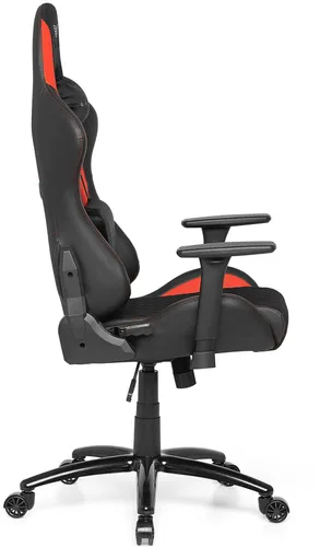 Fotel GAMVIS Phantom Large Czarny (czerwone elementy)