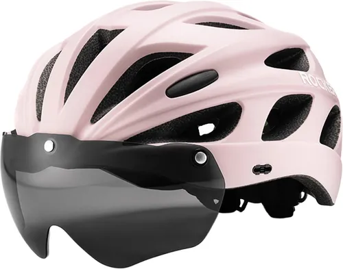 Kask rowerowy ROCKBROS 8386824304084 Różowy MTB (rozmiar L, 58-62 cm)