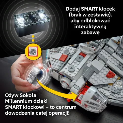 LEGO 75426 Star Wars SMART Play Sokół Millennium