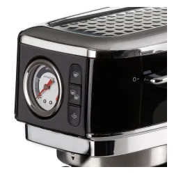 Экспресс для кофе с рожком Ariete Perfetto Slim Manometro Moderna 1381/32, 1300 Вт, черный