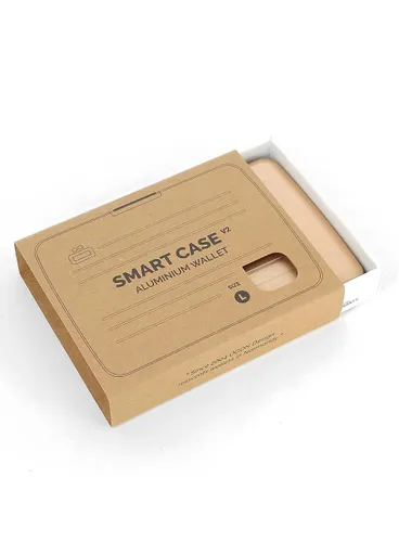 Portfel RFID na karty Ogon Design Smart Case V2 Large - rose gold
