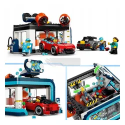 LEGO City 60497 Automatyczna myjnia samochodowa, zestaw klocków 6+