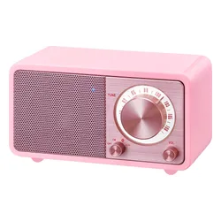 Radioodbiornik Sangean GENUINE MINI WR-7 Radio FM Bluetooth Różowy