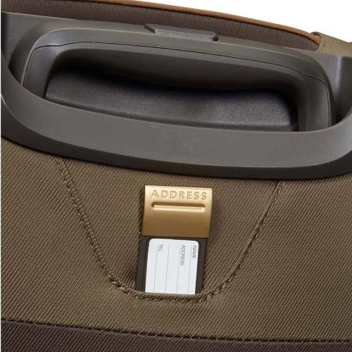 Walizka kabinowa poszerzana Samsonite Streamlife - olive / cognac