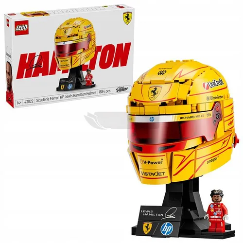 LEGO Editions 43022 Kask Lewis Hamilton Ferrari F1 zestaw klocków