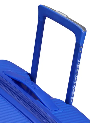 Большой чемодан Exp American Tourister Soundbox-cobalt blue