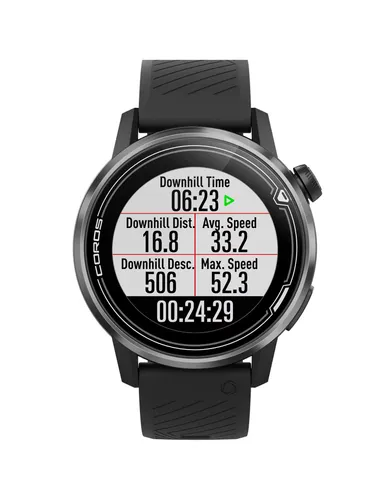 Zegarek sportowy Coros Apex 42 mm - black/gray