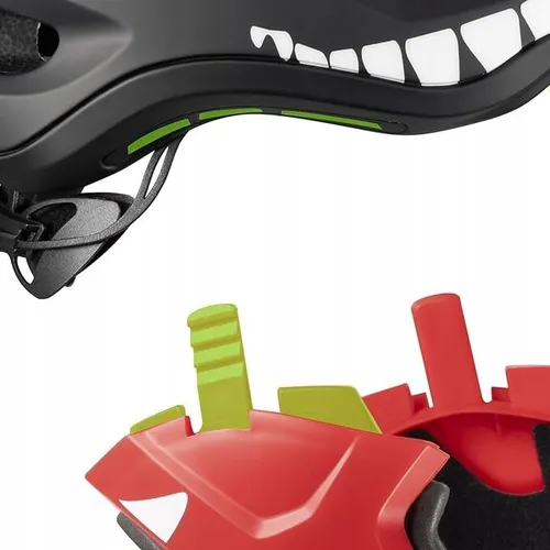 Kask rowerowy dziecięcy fullface szczękowy 2w1 odpinana szczęka rozmiar "S"