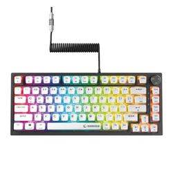 Klawiatura gamingowa Rampage Zenith Pro 8000Hz przewodowa magnetyczna podświetlana czarna